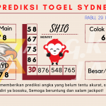 Prediksi togel Sydney akurat dan jitu