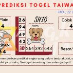 Prediksi togel Taiwan akurat dan jitu