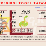 Prediksi togel Taiwan akurat dan jitu