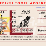 Prediksi togel argentina akurat dan jitu