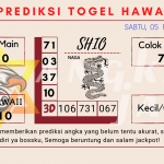 Prediksi togel hawaii akurat dan jitu