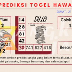 Prediksi togel hawaii akurat dan jitu