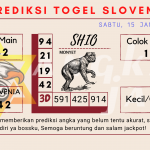 Prediksi togel Slovenia akurat dan jitu