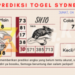 Prediksi togel Sydney akurat dan jitu 2022