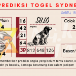 Prediksi togel Sydney akurat dan jitu