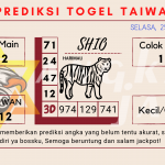 Prediksi togel Taiwan akurat dan jitu 2022