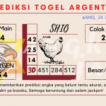 Prediksi togel argentina akurat dan jitu