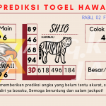 Prediksi togel hawaii akurat dan jitu