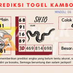 Prediksi togel kamboja akurat dan jitu