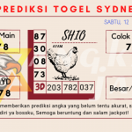 Prediksi togel Sydney akurat dan jitu 2022