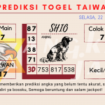 Prediksi togel Taiwan akurat dan jitu 2022