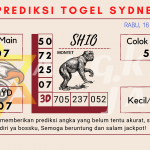 Prediksi togel Sydney akurat dan jitu 2022