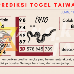 Prediksi togel Taiwan akurat dan jitu 2022