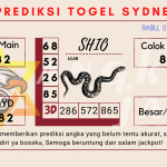 Prediksi togel Sydney akurat dan jitu 2022