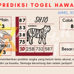 Prediksi togel hawaii akurat dan jitu