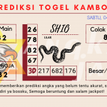 Prediksi togel kamboja akurat dan jitu