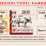 Prediksi togel kamboja akurat dan jitu