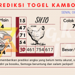 Prediksi togel kamboja akurat dan jitu