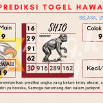 Prediksi togel hawaii akurat dan jitu