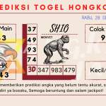 Prediksi togel Hongkong akurat dan jitu