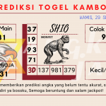 Prediksi togel kamboja akurat dan jitu