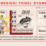 Prediksi togel Sydney akurat dan jitu 2022