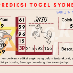 Prediksi togel Sydney akurat dan jitu 2022