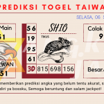 Prediksi togel Taiwan akurat dan jitu 2022