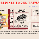 Prediksi togel Taiwan akurat dan jitu 2022