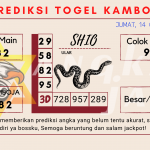 Prediksi togel kamboja akurat dan jitu