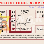 Prediksi togel Slovenia akurat dan jitu