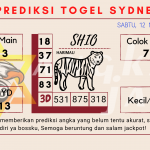 Prediksi togel Sydney akurat dan jitu 2022