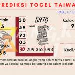 Prediksi togel Taiwan akurat dan jitu 2022