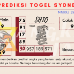 Prediksi togel Sydney akurat dan jitu 2022