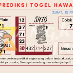 Prediksi togel hawaii akurat dan jitu