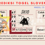 Prediksi togel Slovenia akurat dan jitu