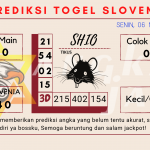 Prediksi togel Slovenia akurat dan jitu