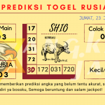 Prediksi togel Rusia akurat dan jitu